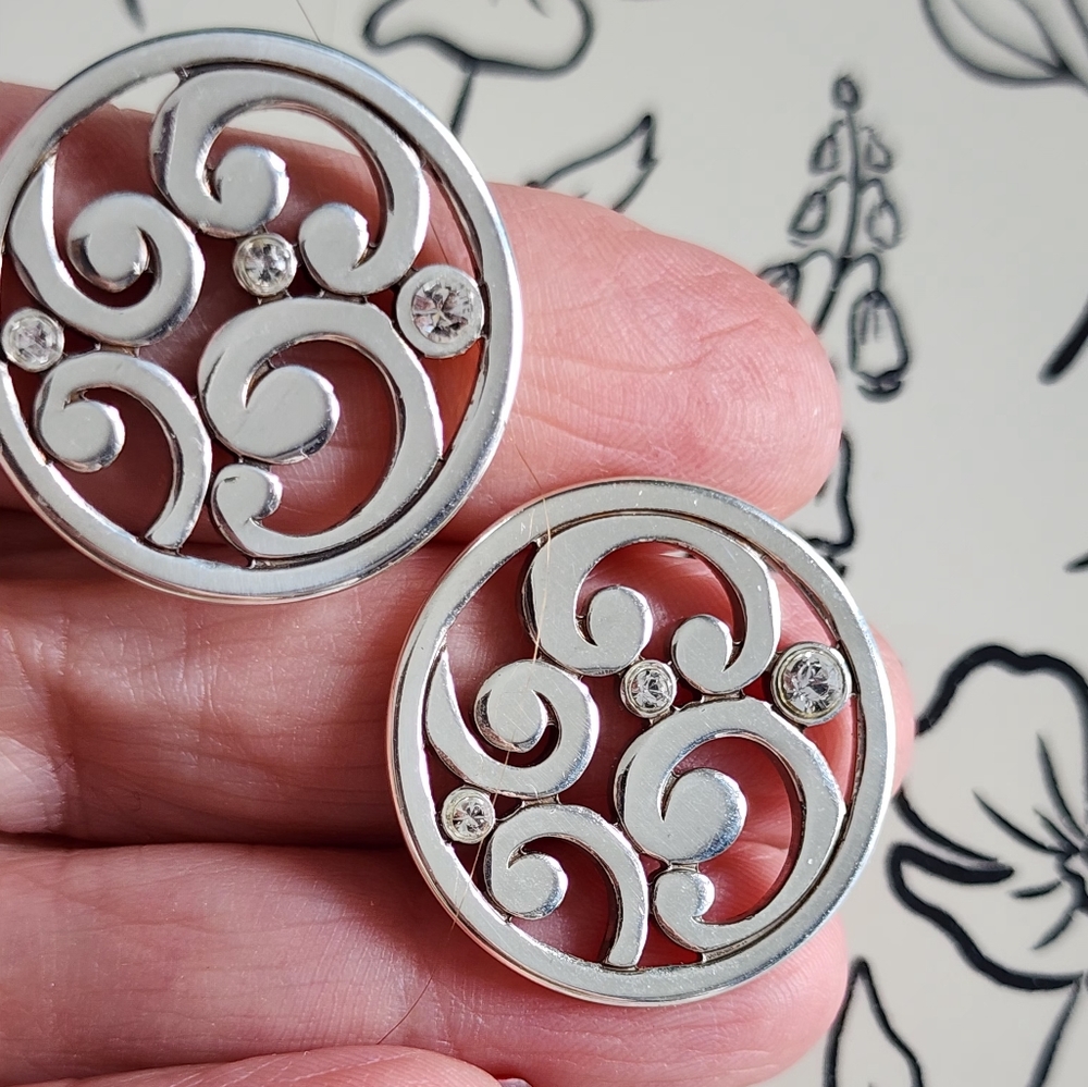 Brighton swirl and cubic zirconia accessories